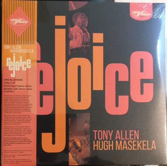 LP Tony Allen And Hugh Masekela ‎– Rejoice Nuevo precintado - DISCOS NAKASHA