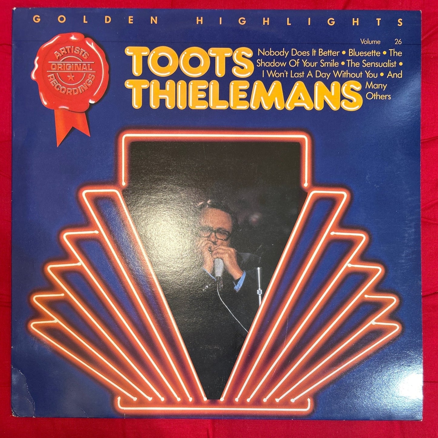 LP Toots Thielemans ‎– Golden Highlights - Volume 26 2ª Mano (Producto exclusivo recogida en tienda) - DISCOS NAKASHA