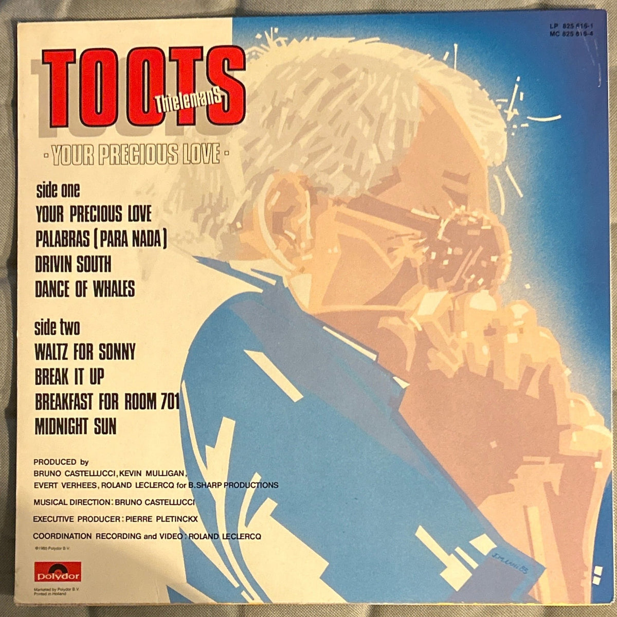 LP Toots Thielemans ‎– Your Precious Love 2ª Mano - DISCOS NAKASHA