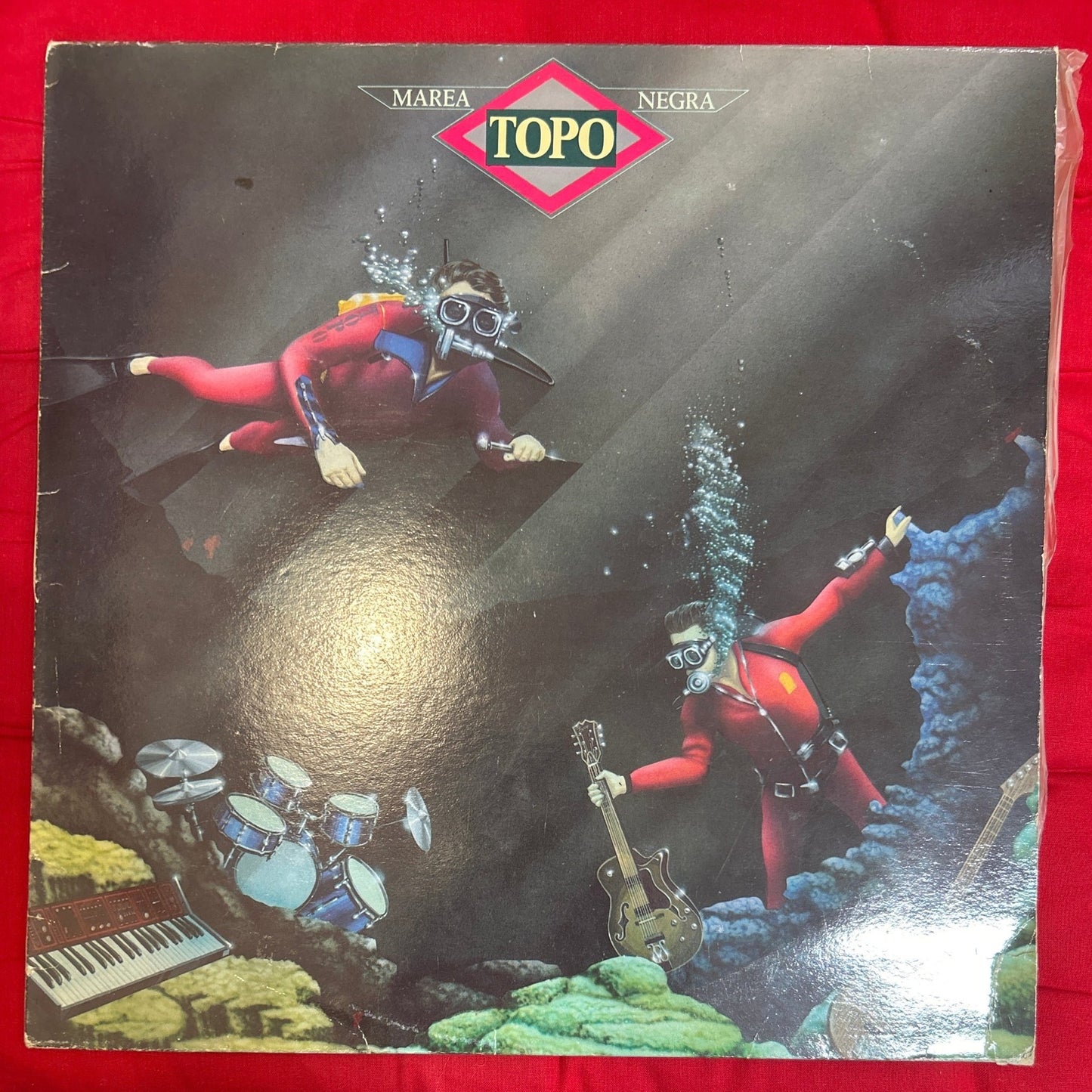 LP Topo ‎– Marea Negra 2ª Mano - DISCOS NAKASHA