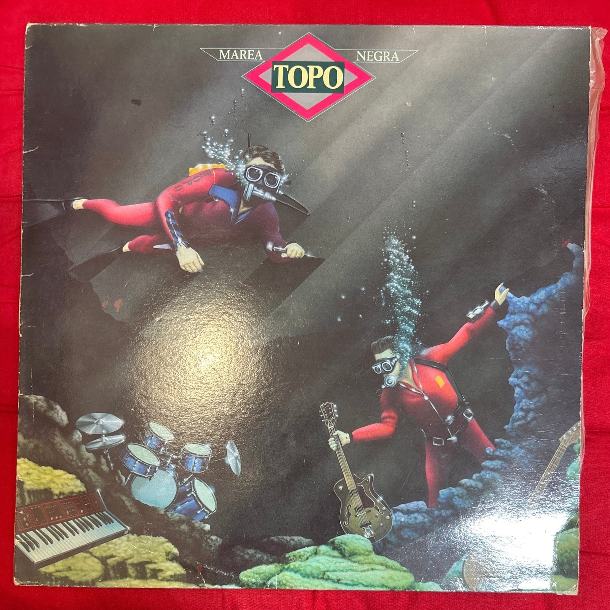 LP Topo ‎– Marea Negra 2ª Mano - DISCOS NAKASHA