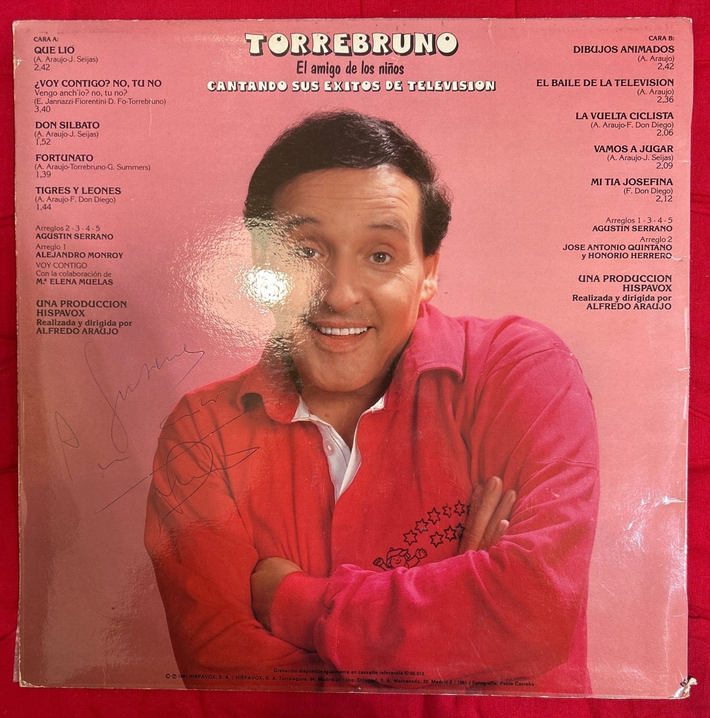 LP Torrebruno ‎– El Amigo De Los Niños Cantando Sus Exitos de Television 2ª Mano - DISCOS NAKASHA