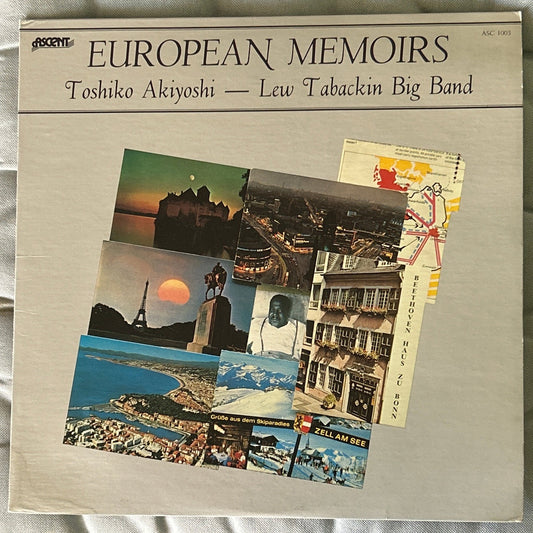 LP Toshiko Akiyoshi - Lew Tabackin Big Band ‎– European Memoirs 2ª Mano - DISCOS NAKASHA