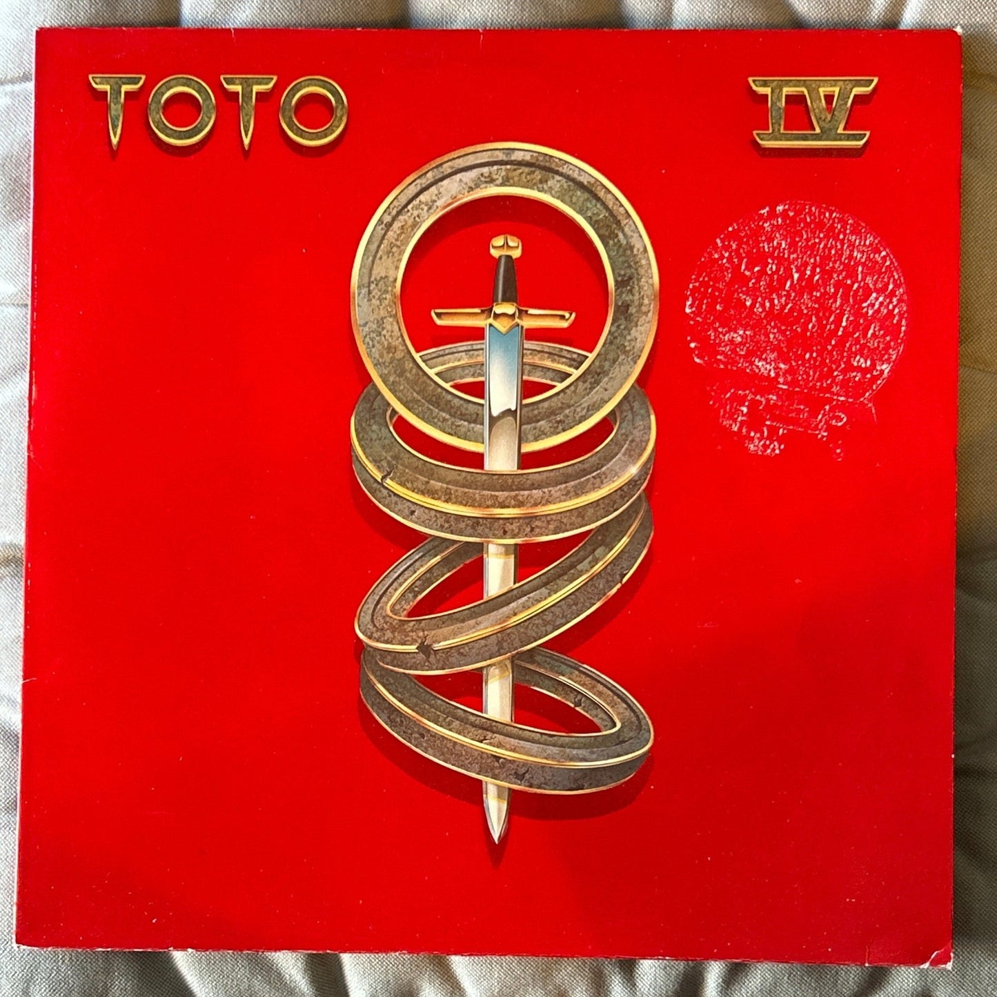 LP Toto ‎– Toto IV 2ª mano - DISCOS NAKASHA