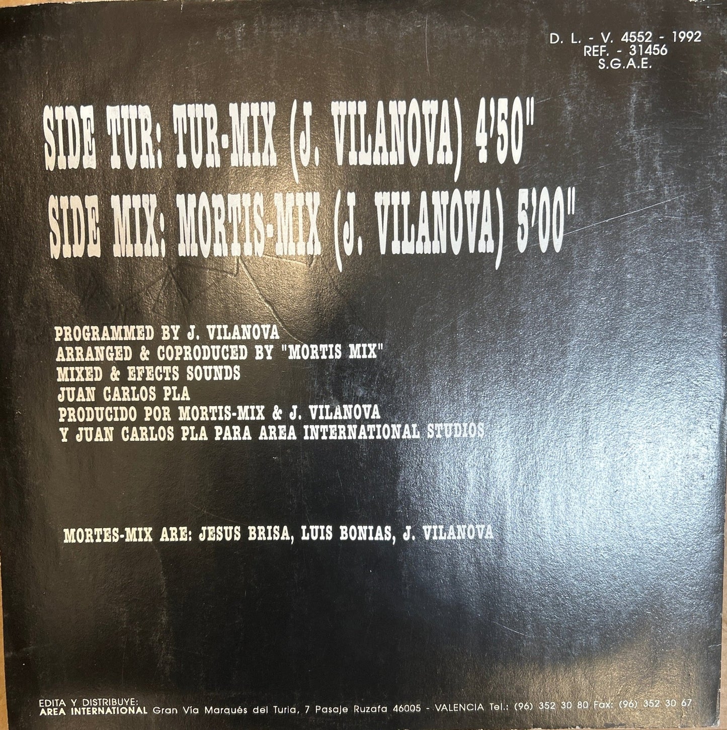LP Tur - Mix ‎– Tur - Mix 2ª Mano - DISCOS NAKASHA