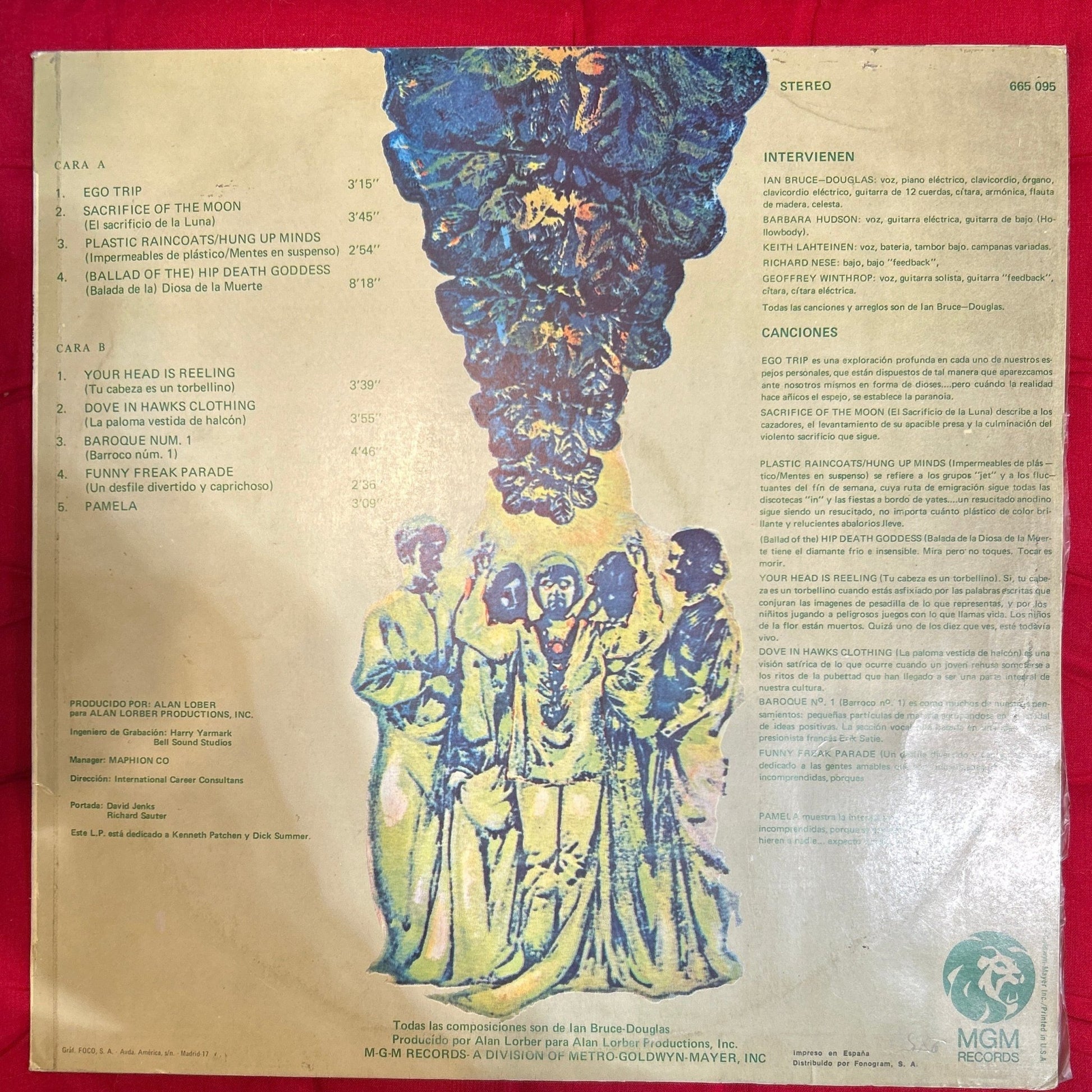 LP Ultimate Spinach ‎– Ultimate Spinach 2ª Mano - DISCOS NAKASHA