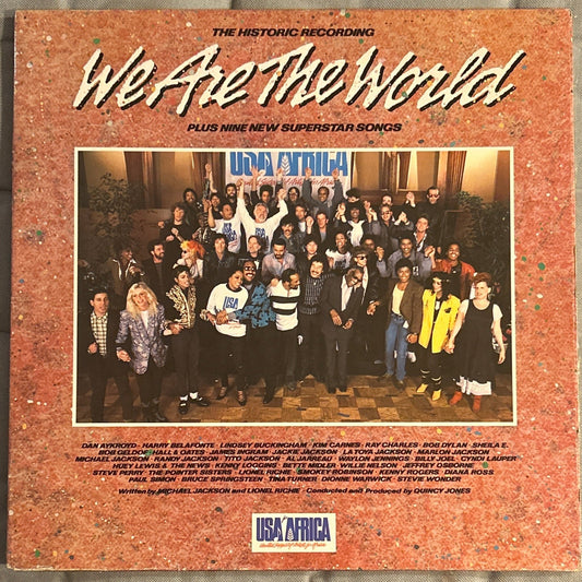 LP USA For Africa ‎– We Are The World 2ª Mano - DISCOS NAKASHA