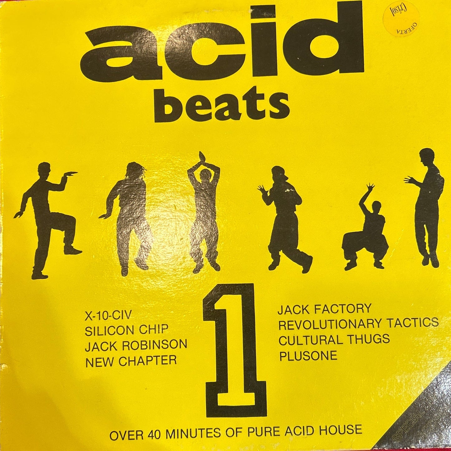 LP V/A ‎– Acid Beats 1 Ed. Inglesa 2ª Mano - DISCOS NAKASHA