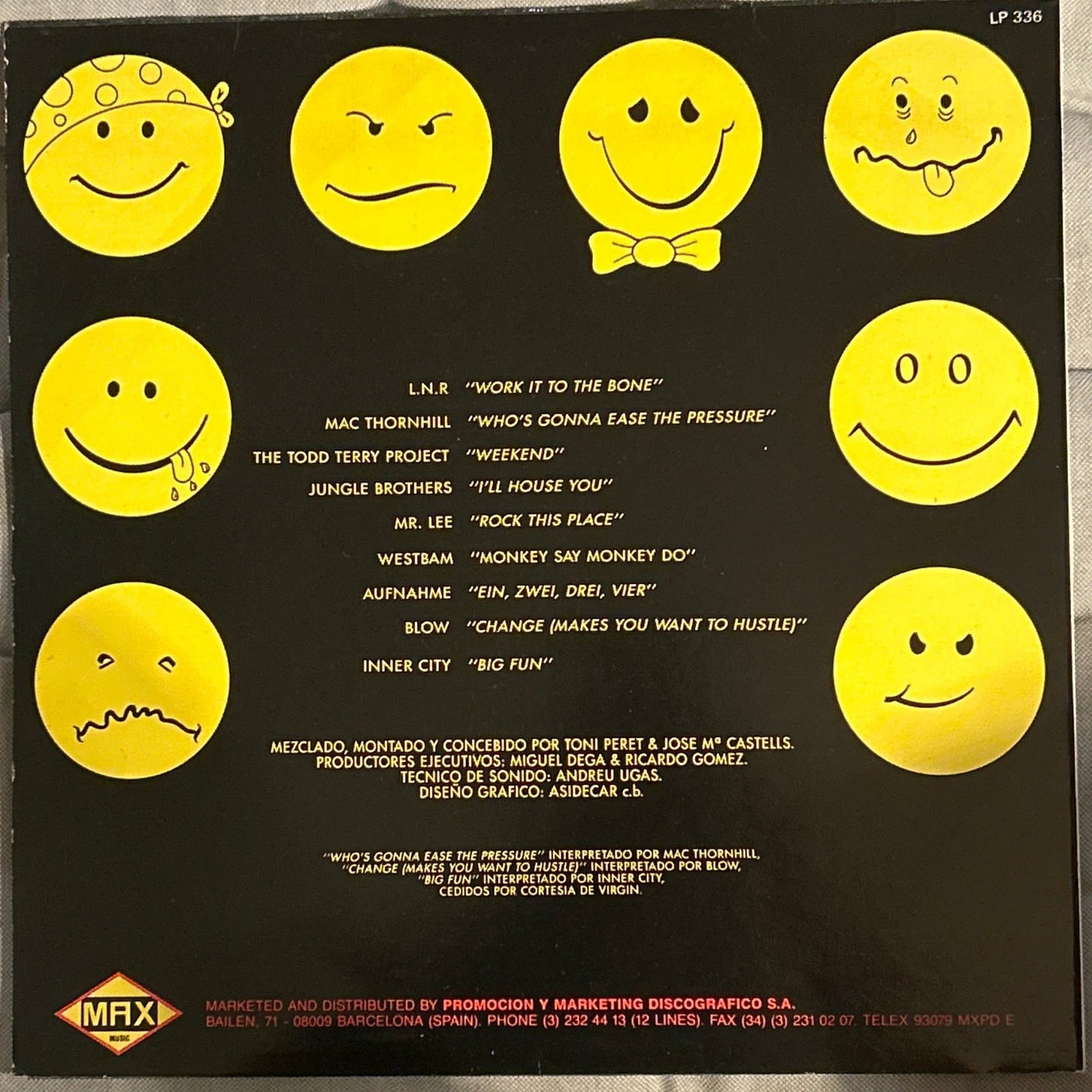 LP V/A ‎– Acid Mix 2ª mano - DISCOS NAKASHA