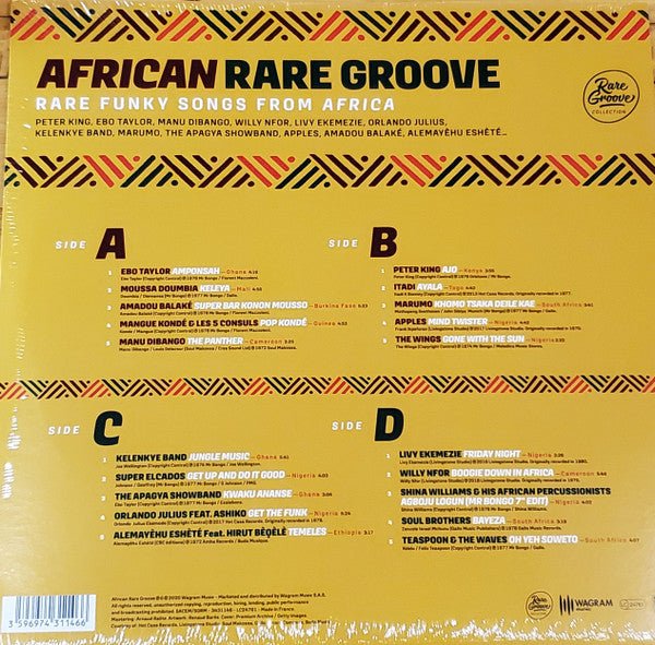 LP V/A - African Rare Groove (Rare Funky Songs From Africa) Nuevo precintado - DISCOS NAKASHA