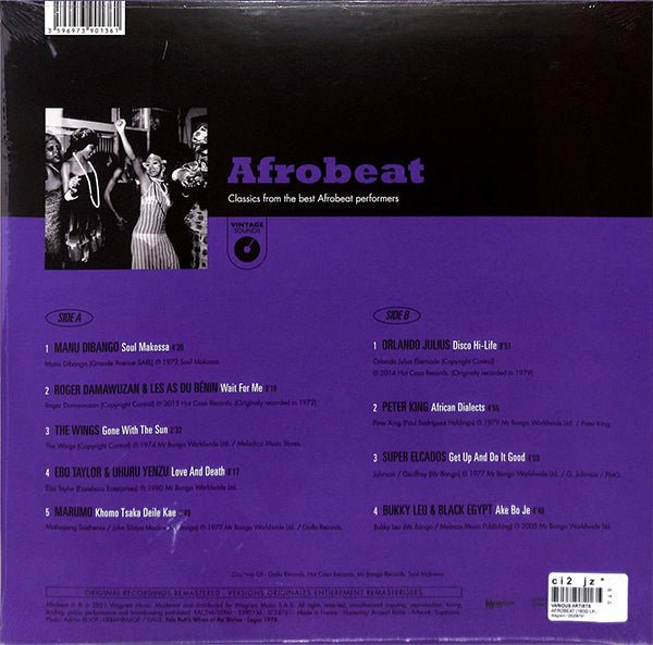 LP V/A - Afrobeat Nuevo precintado - DISCOS NAKASHA