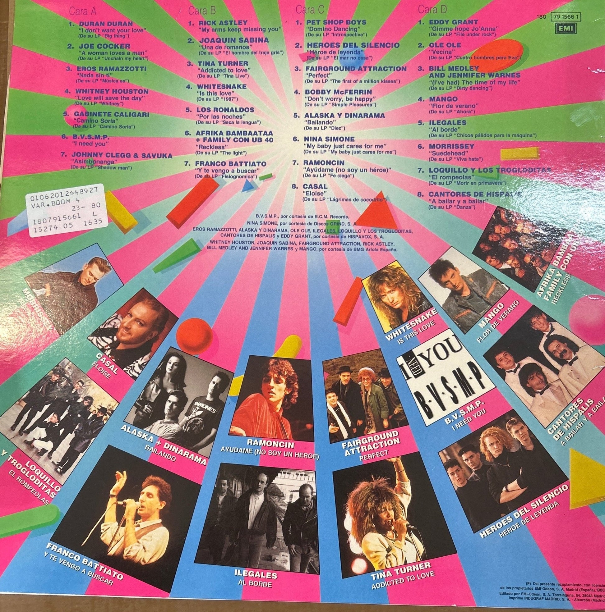 LP V/A ‎– ¡Boom! 4 (El Disco De Los Éxitos) 2ª Mano (Producto exclusivo recogida en tienda) - DISCOS NAKASHA