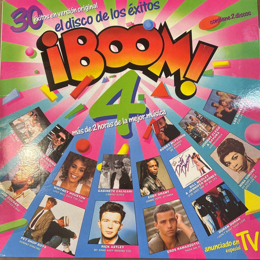 LP V/A ‎– ¡Boom! 4 (El Disco De Los Éxitos) 2ª Mano (Producto exclusivo recogida en tienda) - DISCOS NAKASHA