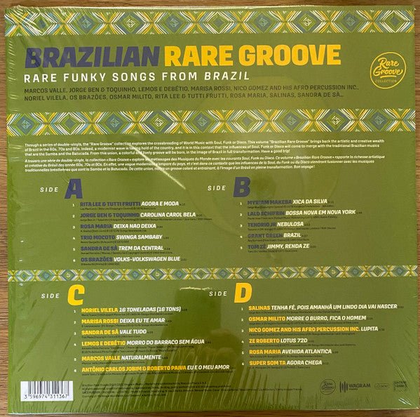 LP V/A ‎– Brazilian Rare Groove (Rare Funky Songs From Brazil) Nuevo precintado - DISCOS NAKASHA