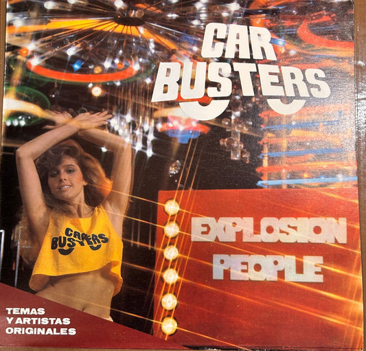 LP V/A – Car Busters 2ª Mano - DISCOS NAKASHA