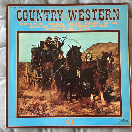LP V/A - Country & Western Vol. 4 2ª Mano (Producto exclusivo recogida en tienda) - DISCOS NAKASHA