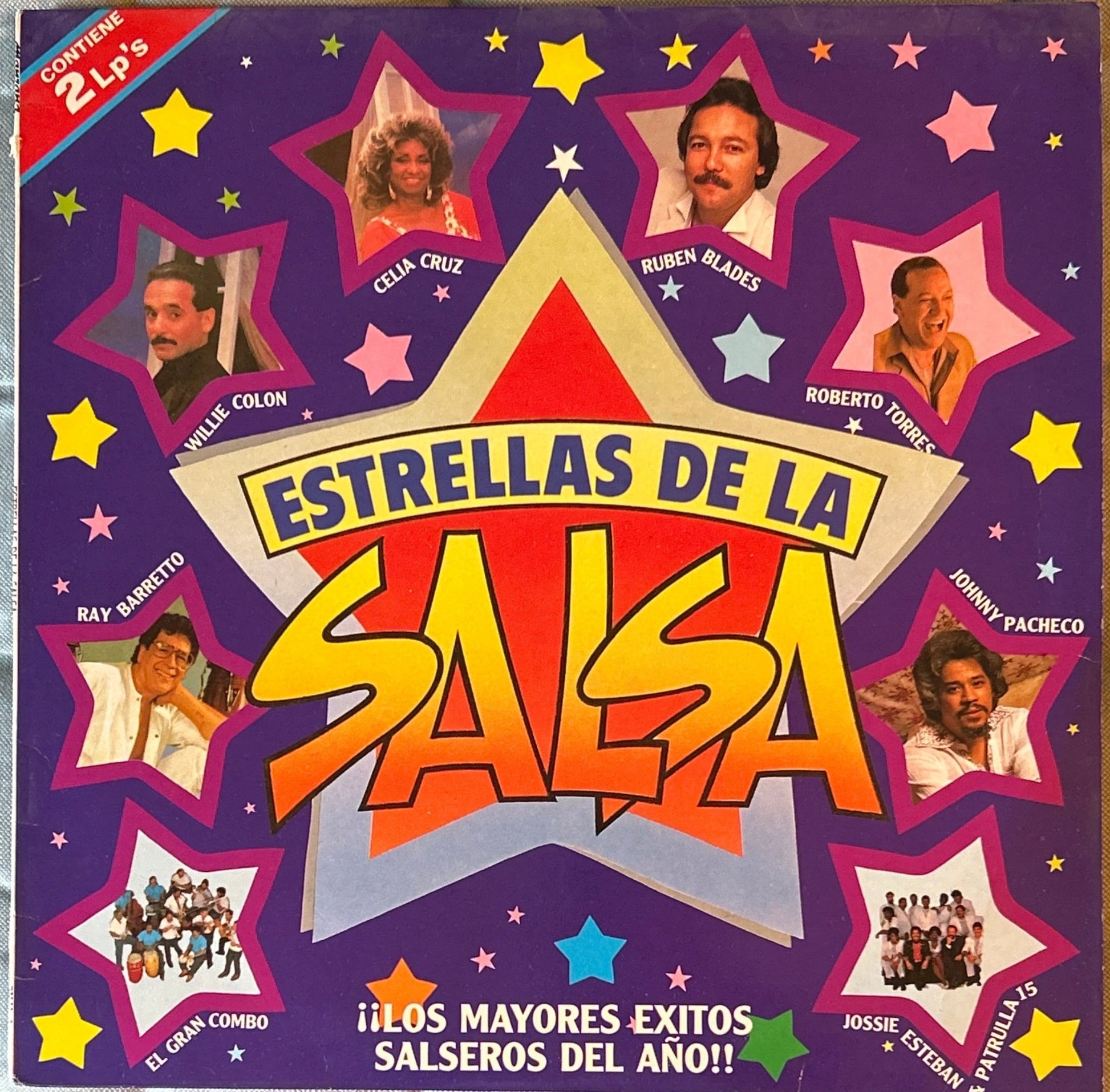 LP V/A ‎– Estrellas De La Salsa 2ª Mano - DISCOS NAKASHA