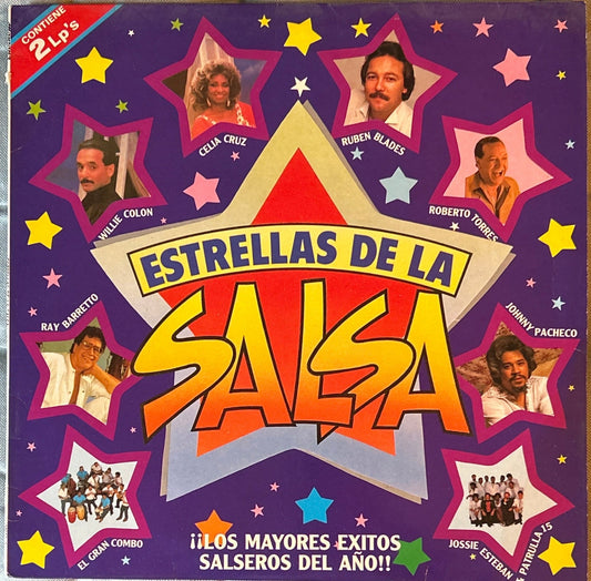 LP V/A ‎– Estrellas De La Salsa 2ª Mano - DISCOS NAKASHA
