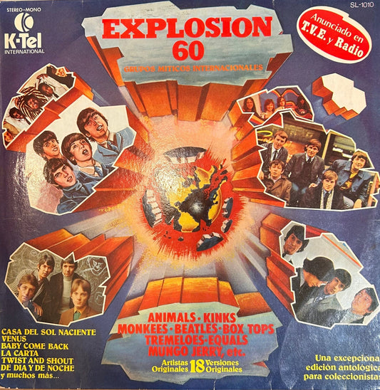 LP V/A ‎– Explosion 60 2ª Mano (Producto exclusivo recogida en tienda) - DISCOS NAKASHA