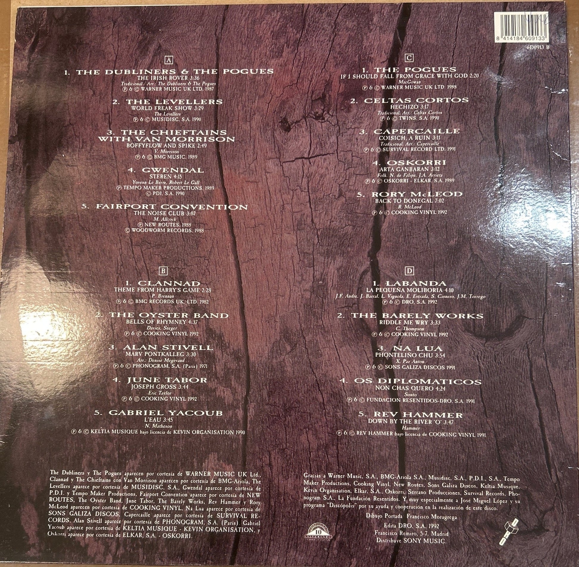 LP V/A ‎– Gaitas, Violines Y Otras Hierbas - Una Recopilación De Música Celta Y Derivados 2ª Mano - DISCOS NAKASHA