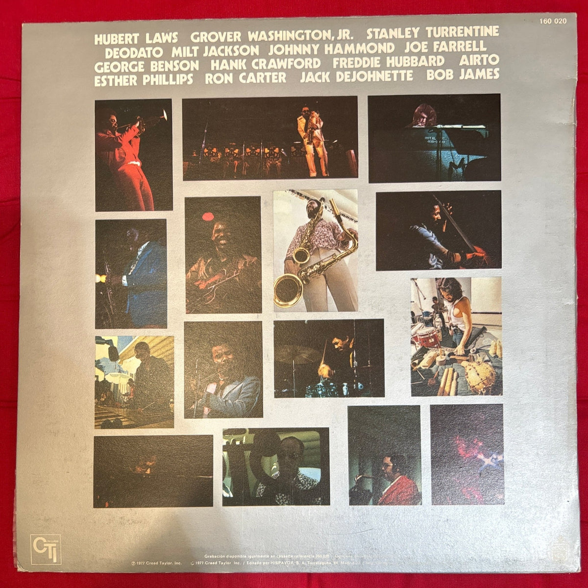 LP V/A - Grandes estrellas del jazz CTI All-stars 2ª Mano (Producto exclusivo recogida en tienda) - DISCOS NAKASHA