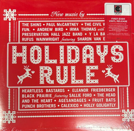 LP V/A ‎– Holidays Rule Nuevo precintado - DISCOS NAKASHA