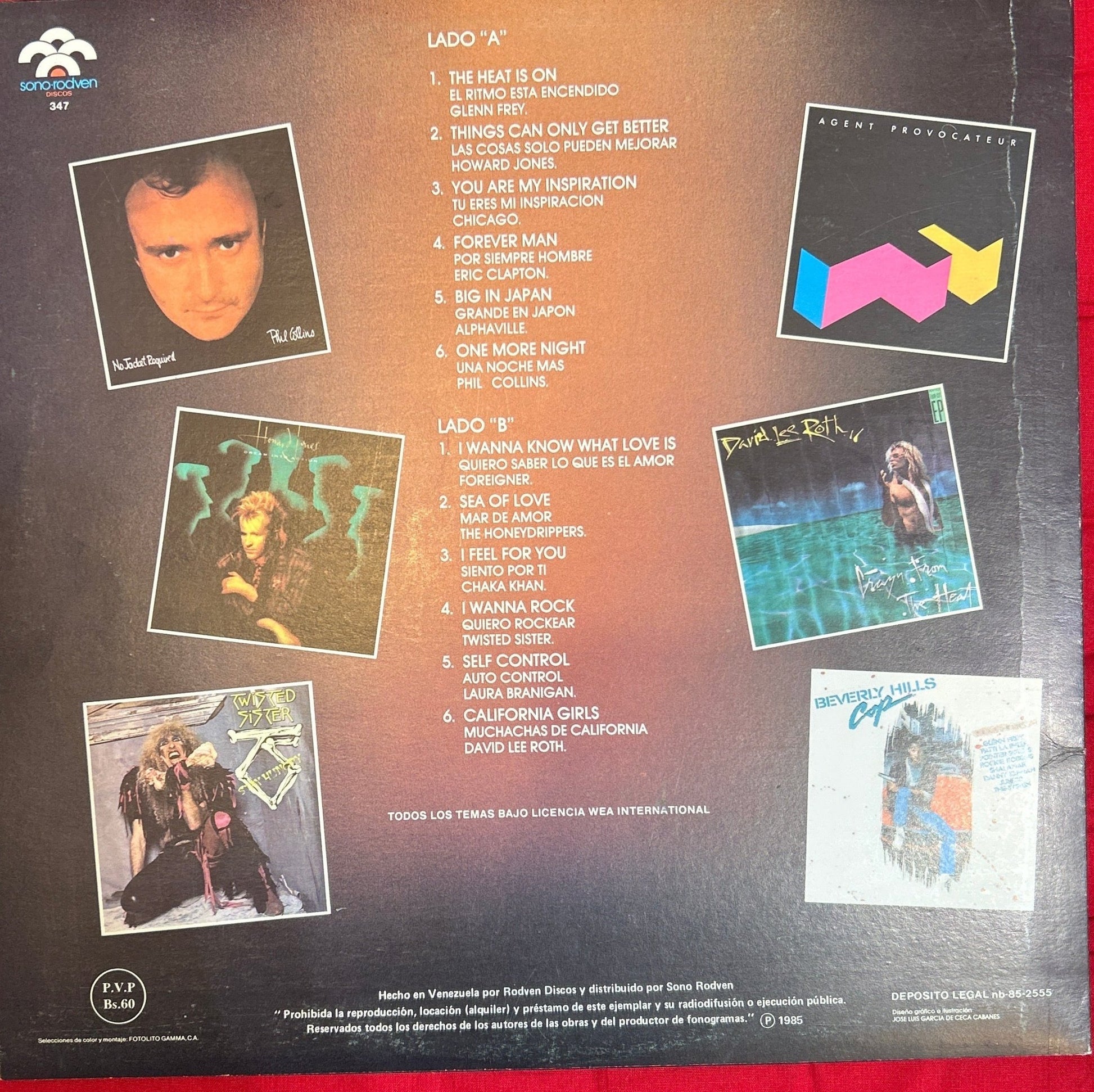 LP V/A ‎– Knock Out 2ª Mano - DISCOS NAKASHA
