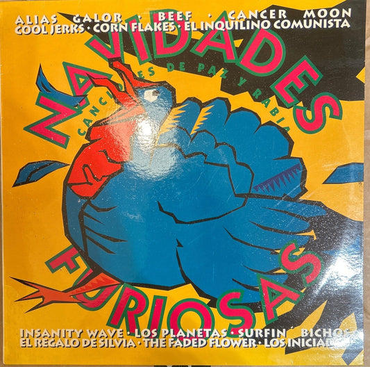 LP V/A ‎– Navidades Furiosas (Canciones De Paz Y Rabia) 2ª Mano - DISCOS NAKASHA