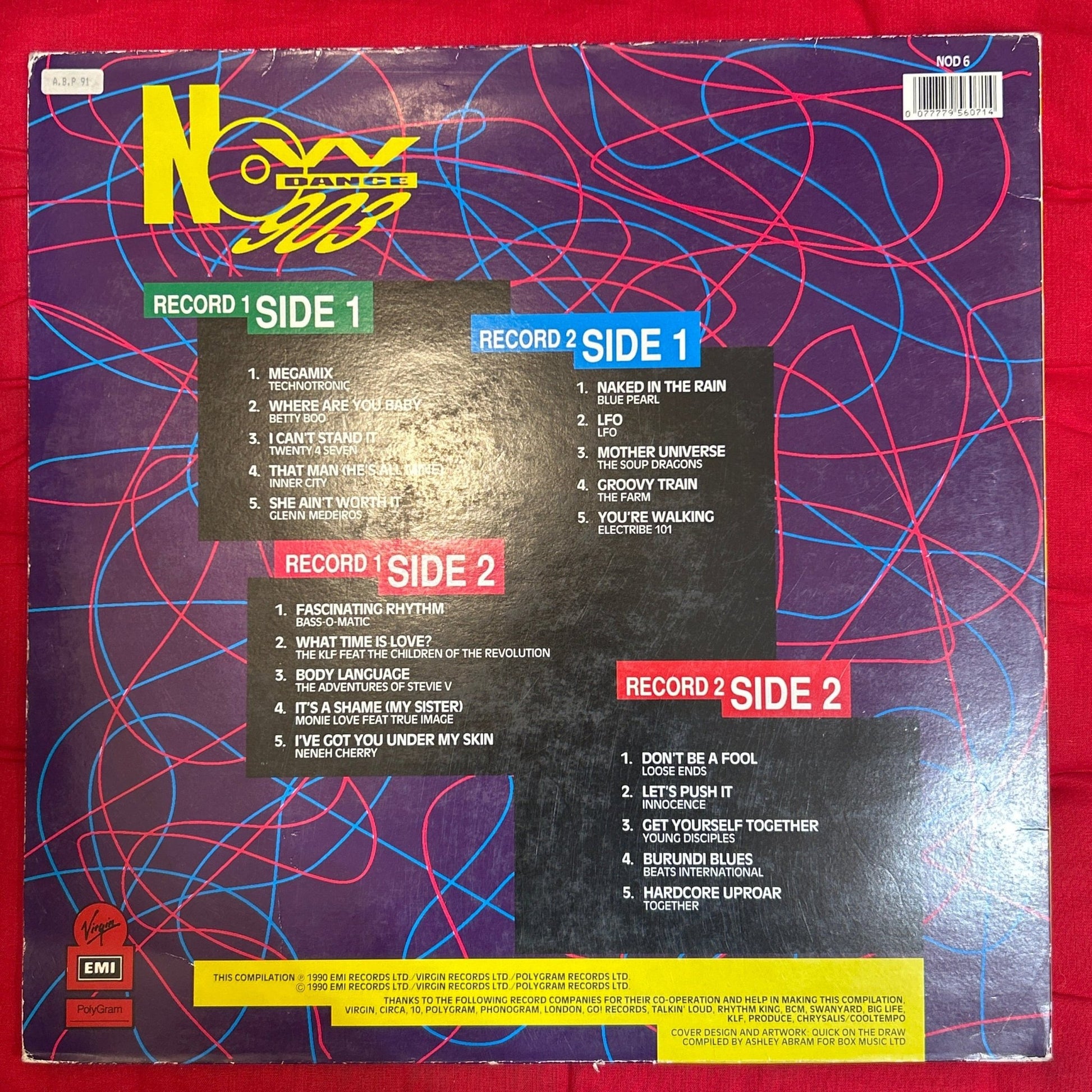 LP V/A ‎– Now Dance 903 - The 12" Mixes 2ª Mano - DISCOS NAKASHA