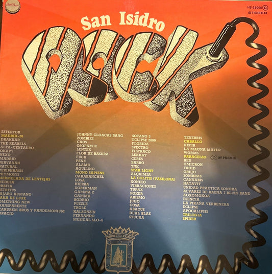 LP V/A ‎– San Isidro Rock 2ª Mano - DISCOS NAKASHA
