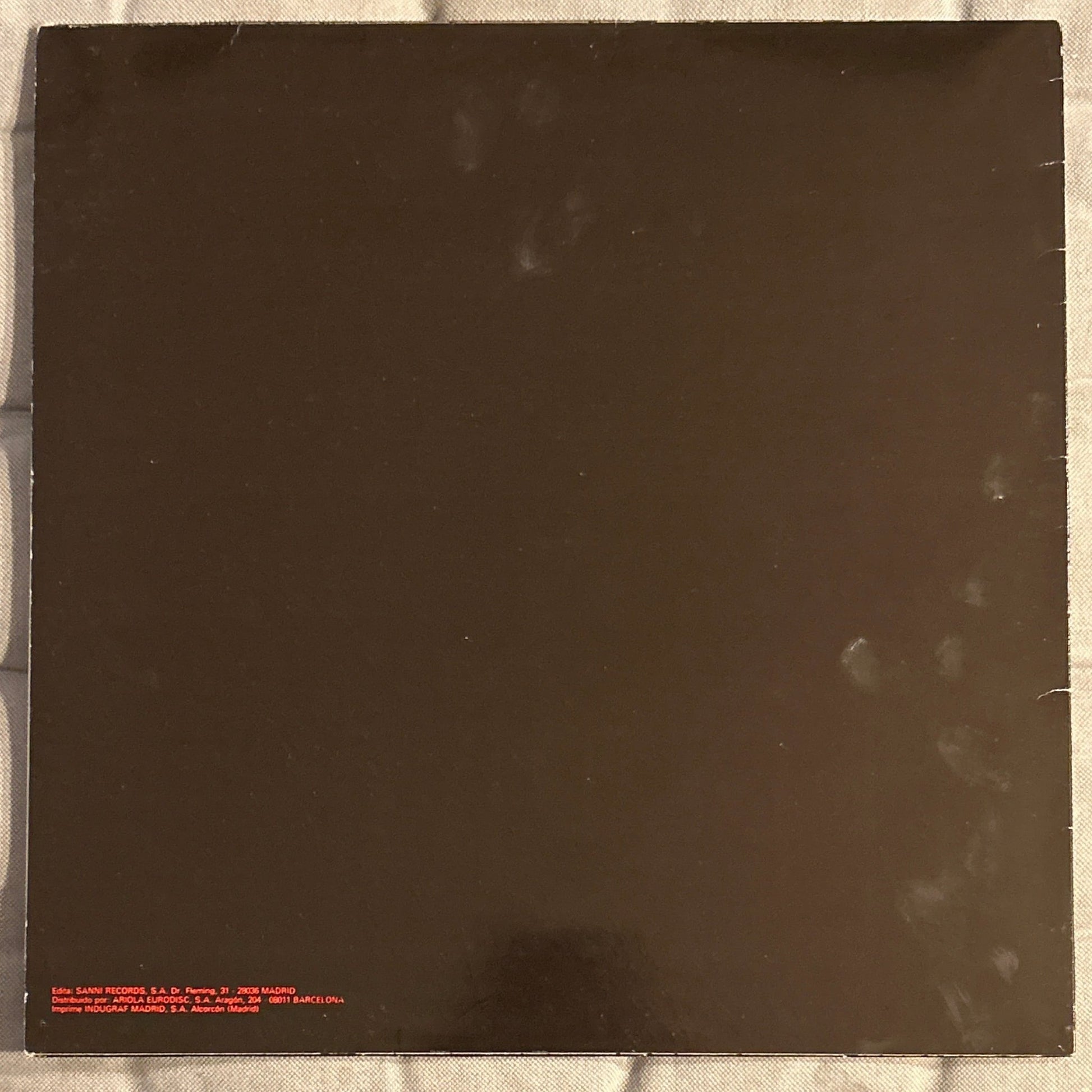 LP V/A ‎– Sannido Discoteca 2ª Mano - DISCOS NAKASHA