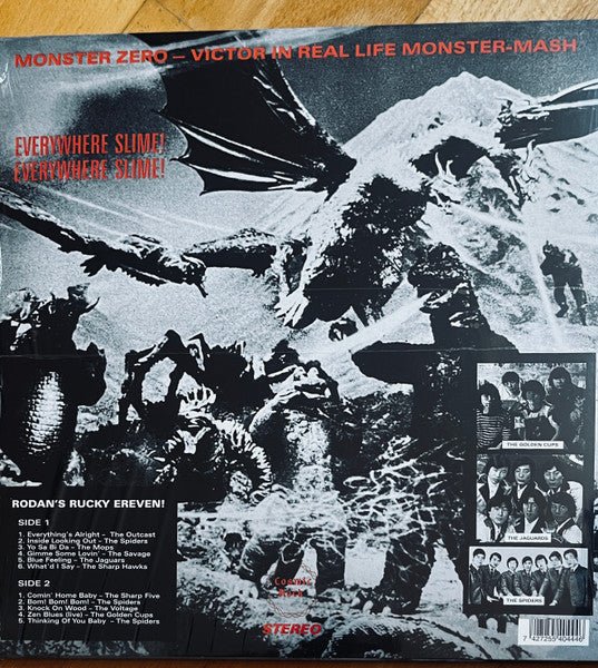 LP V/A – Slitherama: Psychedelic Tokyo 1966 - 1969 (Original Japanese Garage Bands!) Nuevo precintado - DISCOS NAKASHA