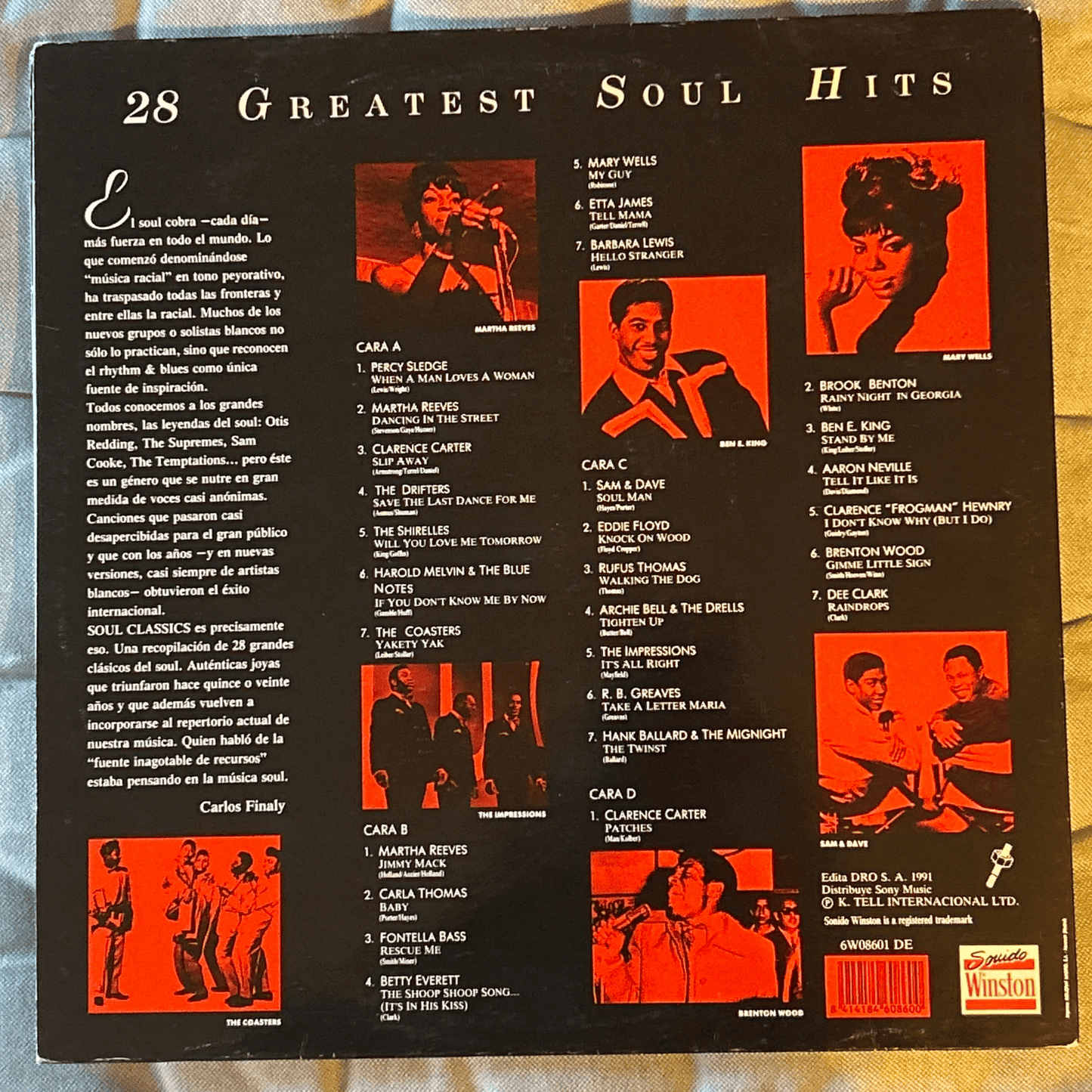LP V/A ‎– Soul Classics 2ª Mano - DISCOS NAKASHA