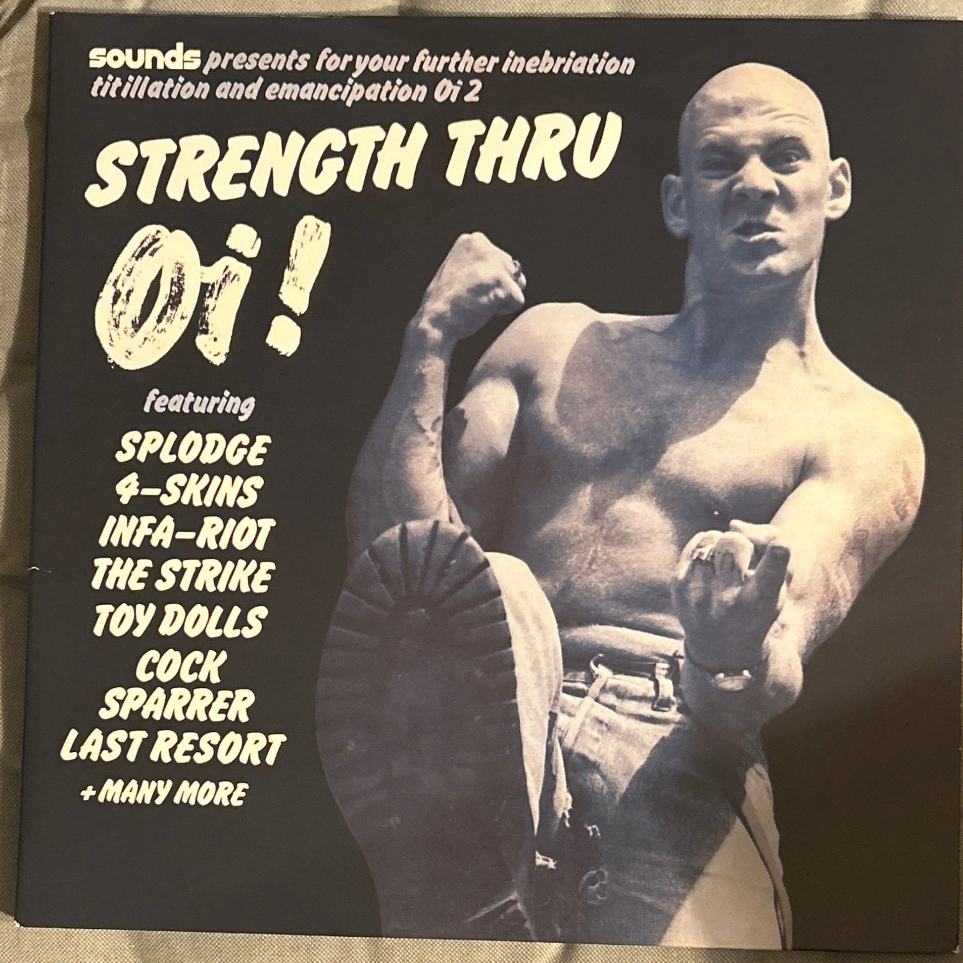 LP V/A ‎– Strength Thru Oi ! 2ª mano - DISCOS NAKASHA
