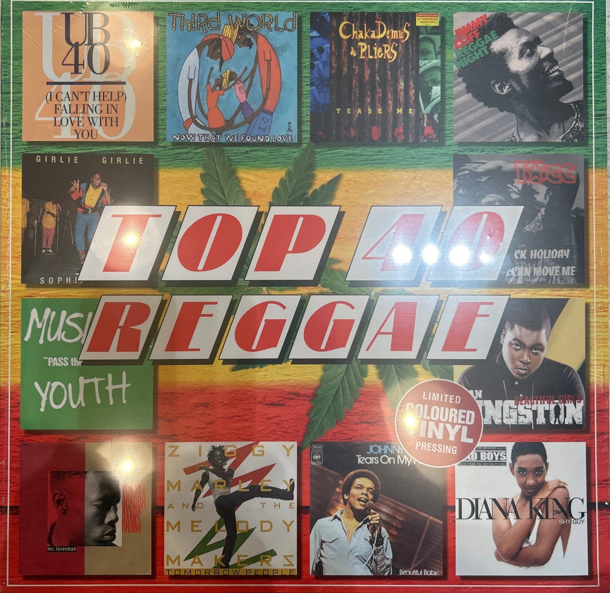 LP V/A - Top 40 Reggae Nuevo precintado - DISCOS NAKASHA