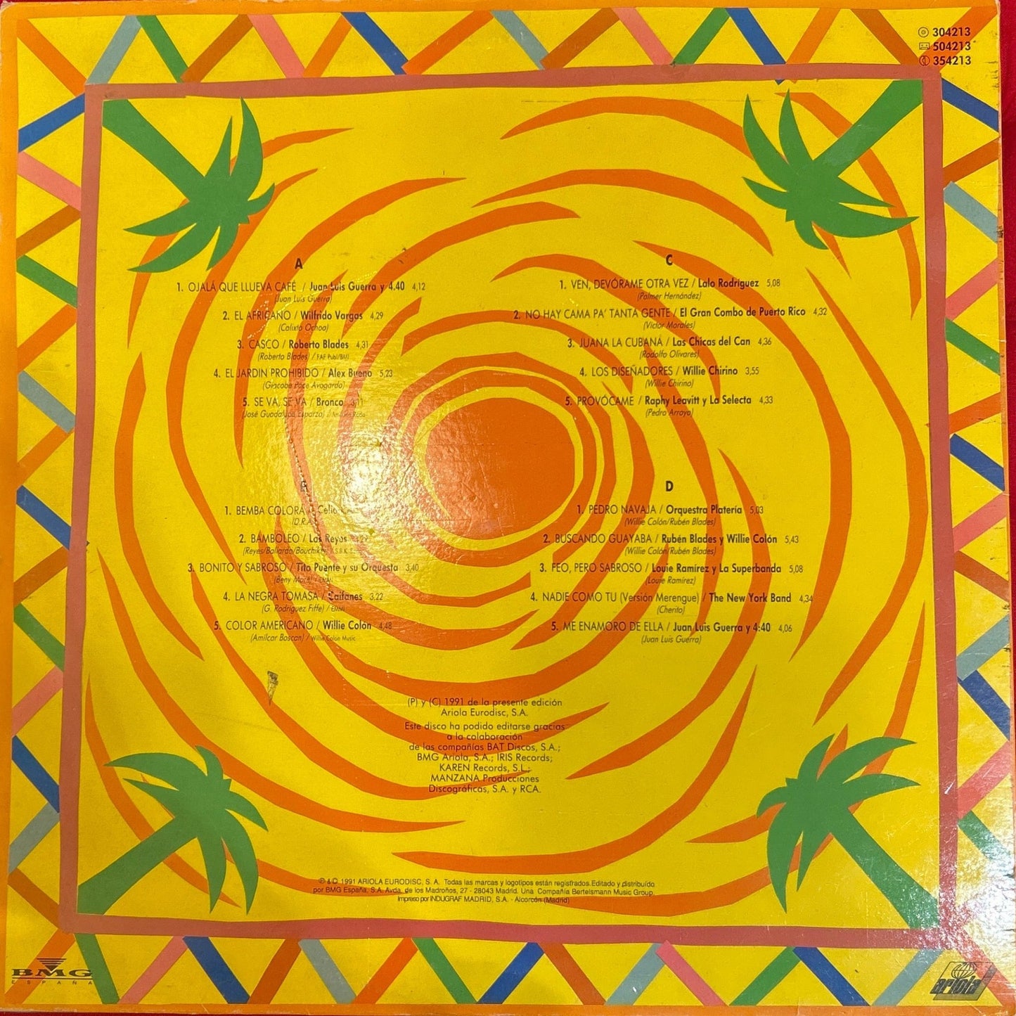 LP V/A ‎– Tremendos Exitos Latinos 2ª Mano - DISCOS NAKASHA