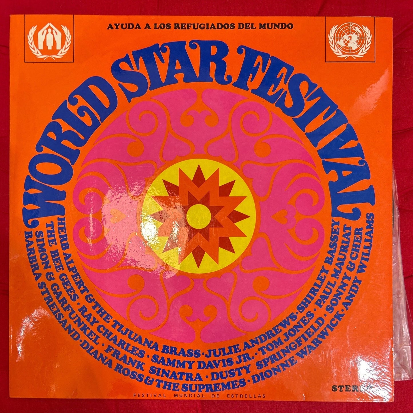 LP V/A ‎‎– World Star Festival - Ayuda A Los Refugiados Del Mundo 2ª Mano (Producto exclusivo recogida en tienda) - DISCOS NAKASHA