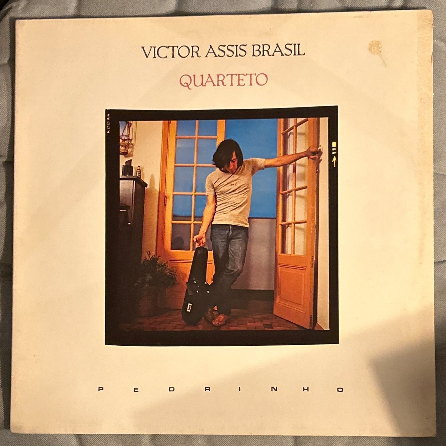 LP Victor Assis Brasil Quarteto ‎– Pedrinho 2ª mano - DISCOS NAKASHA