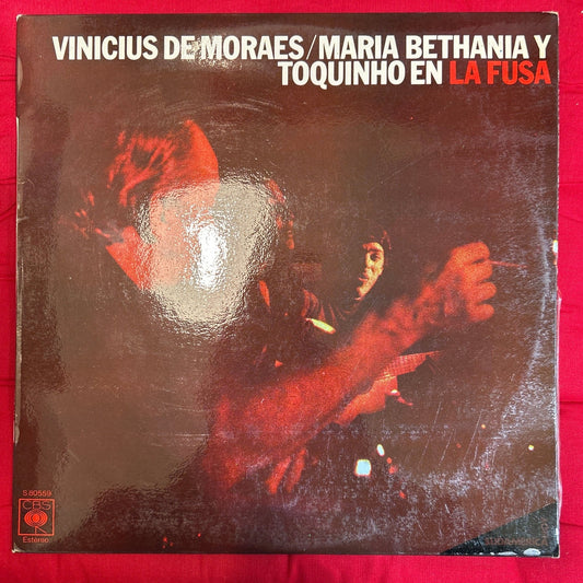 LP Vinicius De Moraes / Maria Bethania Y Toquinho ‎– En La Fusa 2ª mano - DISCOS NAKASHA