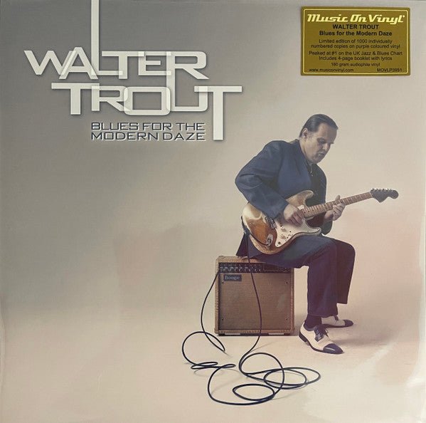 LP Walter Trout ‎– Blues For The Modern Daze Nuevo precintado - DISCOS NAKASHA