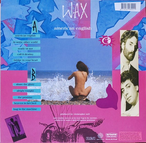 LP Wax – American English Nuevo precintado - DISCOS NAKASHA