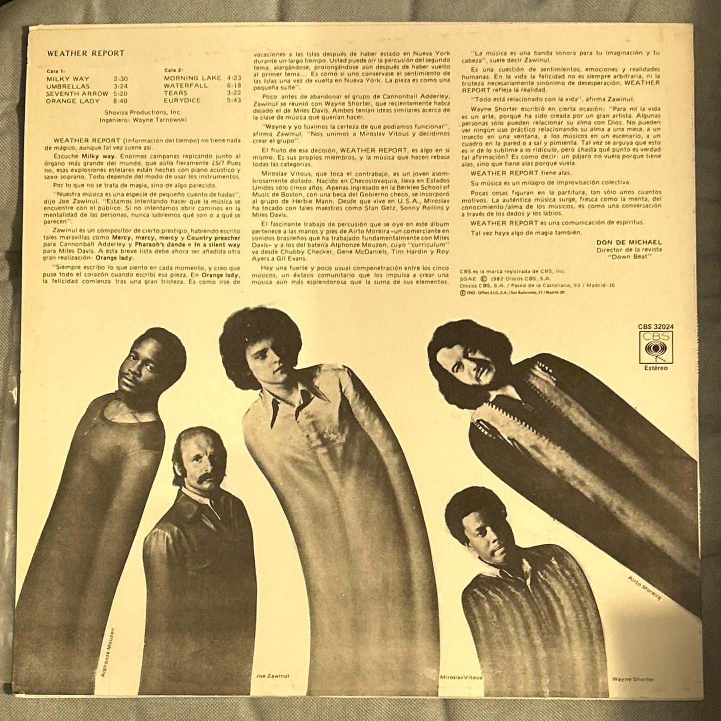 LP Weather Report – Weather Report 2ª Mano - DISCOS NAKASHA