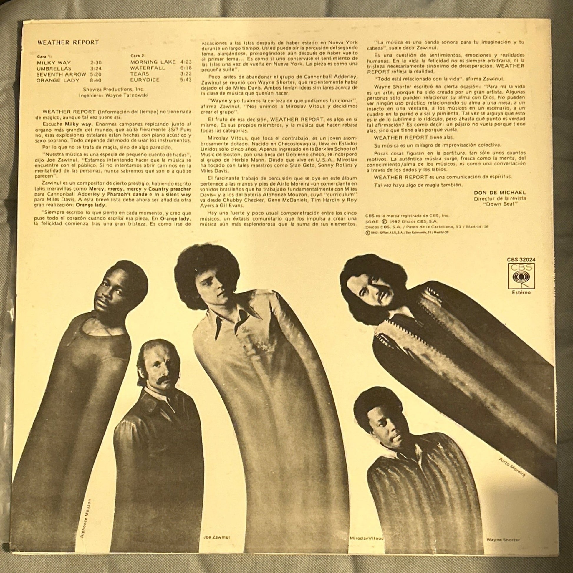 LP Weather Report – Weather Report 2ª Mano - DISCOS NAKASHA