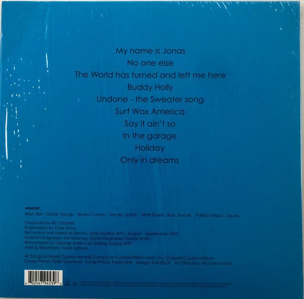 LP Weezer ‎– Weezer Nuevo precintado - DISCOS NAKASHA