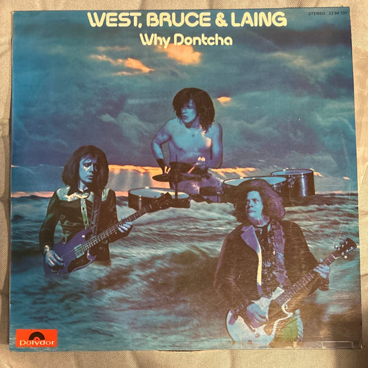 LP West, Bruce & Laing ‎– Why Dontcha 2ª Mano - DISCOS NAKASHA