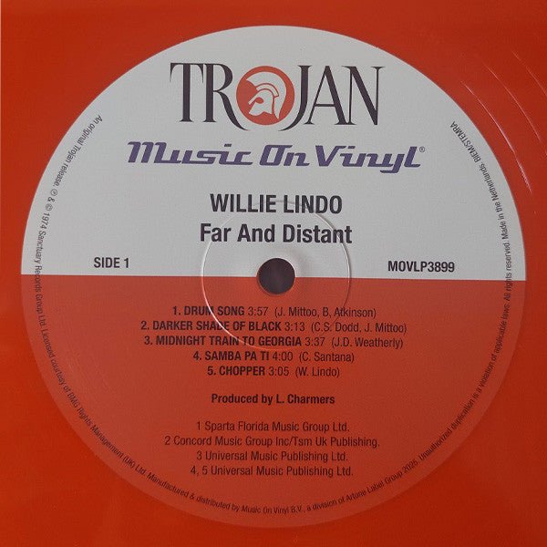 LP Willie Lindo – Far And Distant Nuevo precintado - DISCOS NAKASHA