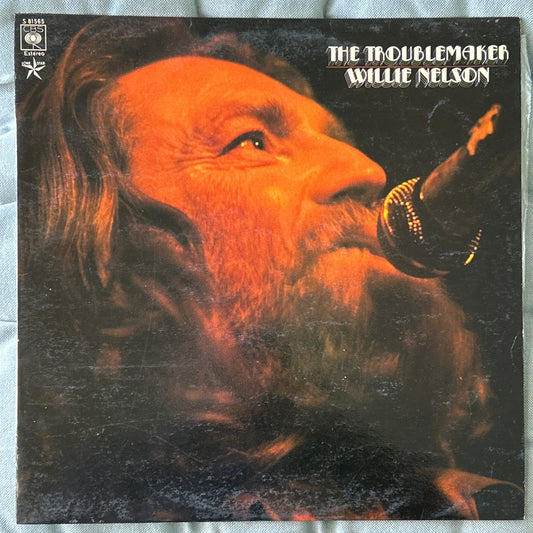 LP Willie Nelson ‎– The Troublemaker 2ª Mano - DISCOS NAKASHA