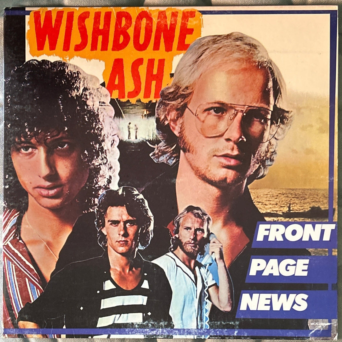 LP Wishbone Ash ‎– Front Page News 2ª Mano - DISCOS NAKASHA