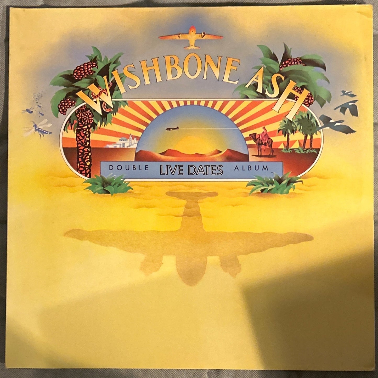 LP Wishbone Ash ‎– Live Dates 2ª Mano - DISCOS NAKASHA