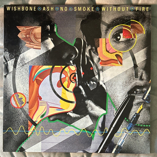 LP Wishbone Ash ‎– No Smoke Without Fire 2ª Mano - DISCOS NAKASHA
